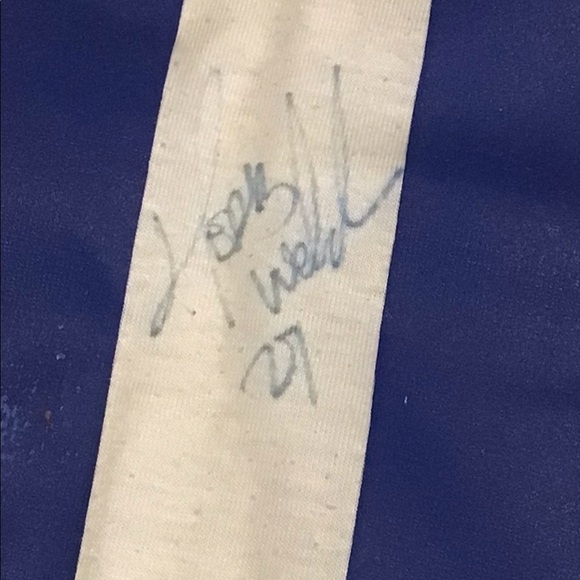 Rare 1980’s NY Giants Phil Simms X-Large Jersey signed by 5 1987 members - Picture 5 of 9